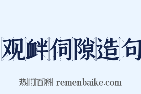 观衅伺隙造句是什么意思的图片